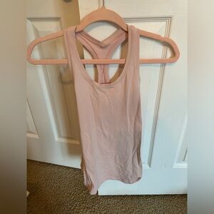 Pink Lululemon tank top